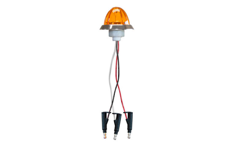 Mid Size Hero Watermelon Light with Amber Lens and Amber LEDs
