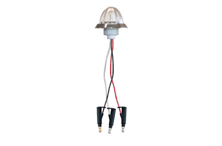 Mid-Size Hero Watermelon Light with Clear Lens and Purple LEDs