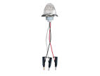 Mid-Size Jewel Watermelon Light with Clear Lens and Amber LEDs