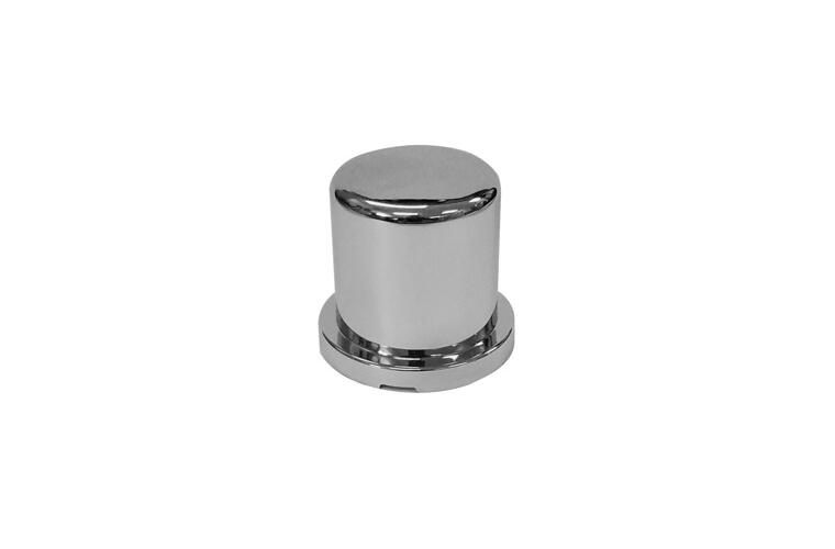 22.5" Disk Style Gloss Black Powder Coated Drive Axle Hubcover