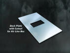 48 inch Universal Fit In-Frame Deck Plate with Cutout.
