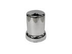 Flame Style Gloss Black Powder Coated Drive Axle Hubcover