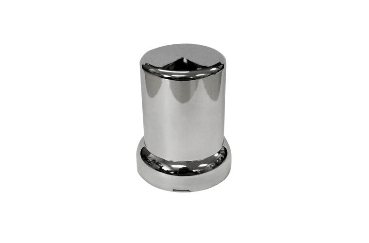 Flame Style Gloss Black Powder Coated Drive Axle Hubcover
