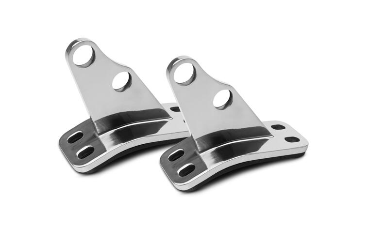 7 Inch Dia Slash Cut Tip Exhaust Kit with 114 Inch Tall One Piece Top Pipe PB