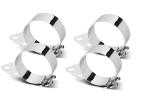8 Inch Dia Boilermaker Tip Exhaust Kit with 114 Inch Tall One Piece Top Pipe PB
