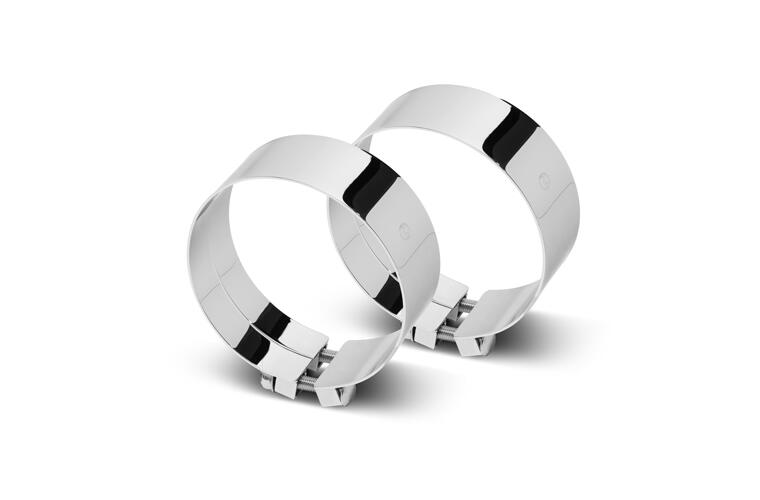 6 Inch Dia Boiler Maker Tip Exhaust Kit with 96 Inch Tall One Piece Top Pipe KW