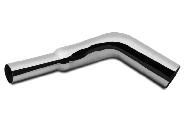 8 Inch Dia Hoosier Tip Exhaust Kit with 96 Inch Tall One Piece Top Pipe KW