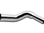 8 Inch Dia Desperado Tip Exhaust Kit with 120 Inch Tall One Piece Top Pipe KW