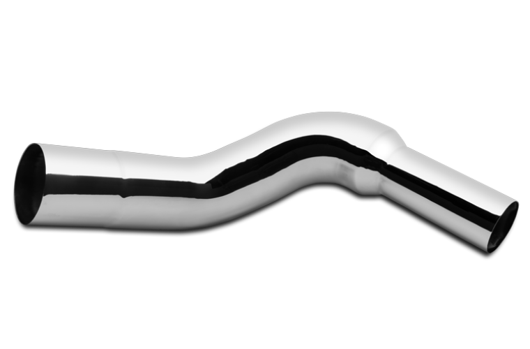 8 Inch Dia Hoosier Tip Exhaust Kit with 114 Inch Tall One Piece Top Pipe KW