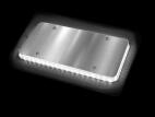 Halo Glow Light for License Plates, green and white LEDs