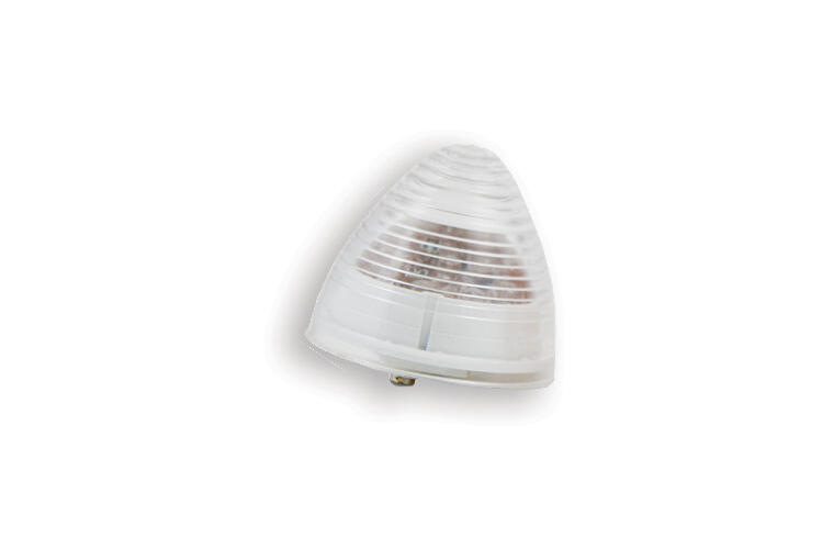 2" Beehive - Amber LED Light / Clear Lens