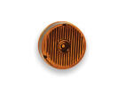2" Round Flat - Amber LED Light / Amber Lens