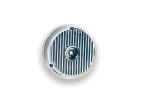 2" Round Flat - Red LED Light / Clear Lens