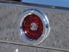 4" Round - Red LED Stop, Turn, Tail Signals with Clear Integrated Backup