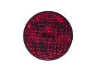 4" Round - Red LED Light / Red Lens (Stop, Turn and Tail Signals)