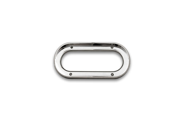 Oval Hooded Bezel with Screws