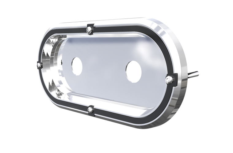 ICON RXT Recessed Oval Pocket Adapter for Mini and Mid-Size Watermelon lights.