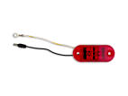 Challenger - Red LED Light / Red Lens with (2) 180 Bullet Plug and Ring