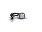 Bulls-Eye - Amber LED Light / Clear Lens with (2) 180 Bullet Plugs