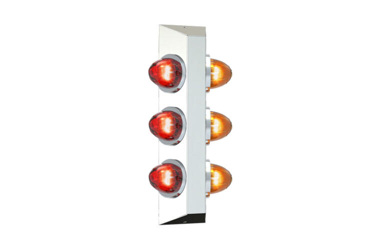 17.75" Switchblade Light Bars with (3) R/R and (3) A/A Watermelon