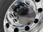 Smooth Face Multi-Fit Style Gloss Black Powder Coated Drive Axle Hubcover