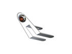 Nova Underglow Light Brkt w/ one 3/4 Inch button amber LED light w/ amber lens.