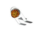 Nova Underglow Light Bracket with one Amber / Amber Watermelon LED.