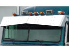 Un-Tie Visor for Classic Flat Top with Door Mounted Mirrors