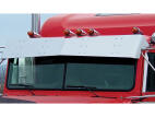 Monster Drop Bow-Tie Visor for Classic Flat Top with Cab Mounted Mirrors