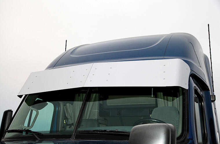 Std Mnt Drop Visor, Blank for Cascadia Mid/High Roof no factory visor