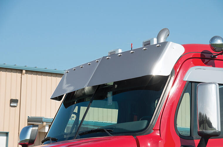 Blind Mount Visor 10 Mini LEDs for Cascadia