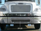 Punched Bumper Grille Insert with Freightliner Logo Holes