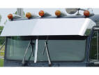 13 inch Blind Mount Drop Visor for Peterbilt 359