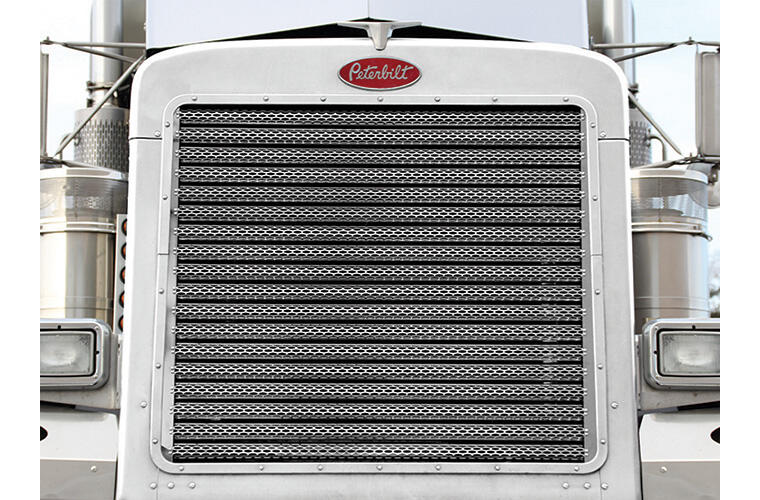 Horizontal Python 18 Bar Grille Inserts w/ Oval Holes for PB 379 Extended Hood