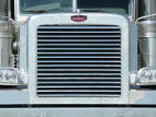 Grille Insert with 17 Louver-Style Bars for Peterbilt 388/389