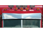 Blind Mount Darwin Bow-Tie Visor for Peterbilt Ultracab and Flat Top