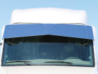 15.5 inch Un-Tie Drop Visor for Peterbilt 567 / 579 Mid or High Roof