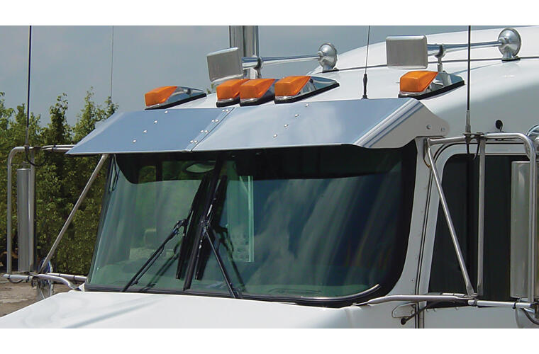 Extended Replacement Visor for all curved and flat windshields 1999-2005