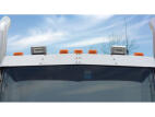 Extended Replacement Visor for all curved windshields (2007 and newer)