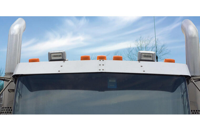 Extended Replacement Visor for all curved windshields (2007 and newer)