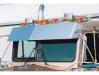 12 inch Drop Visor for flat windshield trucks (1999-2005)