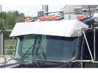 Monster Drop Bow-Tie for curved windshield trucks with 3 factory brackets