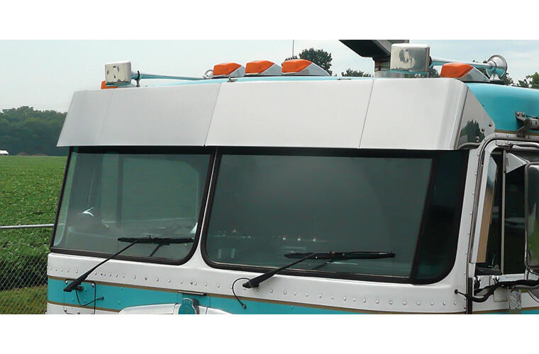 Blind Mount 11 inch Drop Visor for K100 Cabover