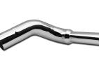 7 Inch Dia Stove Pipe Tip Exhaust Kit with 114 Inch Tall One Piece Top Pipe KW