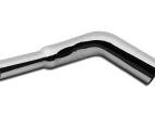 7 Inch Dia Slash Cut Tip Exhaust Kit with 96 Inch Tall One Piece Top Pipe KW