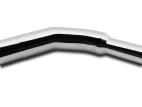6 Inch Dia Slash Cut Tip Exhaust Kit with 96 Inch Tall One Piece Top Pipe KW