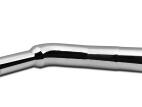 6 Inch Dia Slash Cut Tip Exhaust Kit with 96 Inch Tall One Piece Top Pipe KW