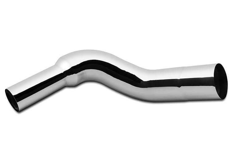 6 Inch Dia Boiler Maker Tip Exhaust Kit with 114 Inch Tall One Piece Top Pipe KW