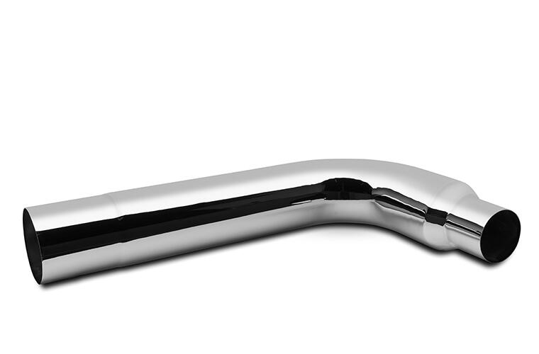 7 in to 5 in 90 Deg Long Drop Exhaust Elbow for Peterbilt Trucks