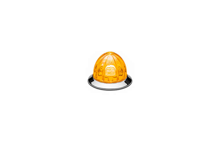 Mini Watermelon Hero LED Light - Amber Light / Clear Lens
